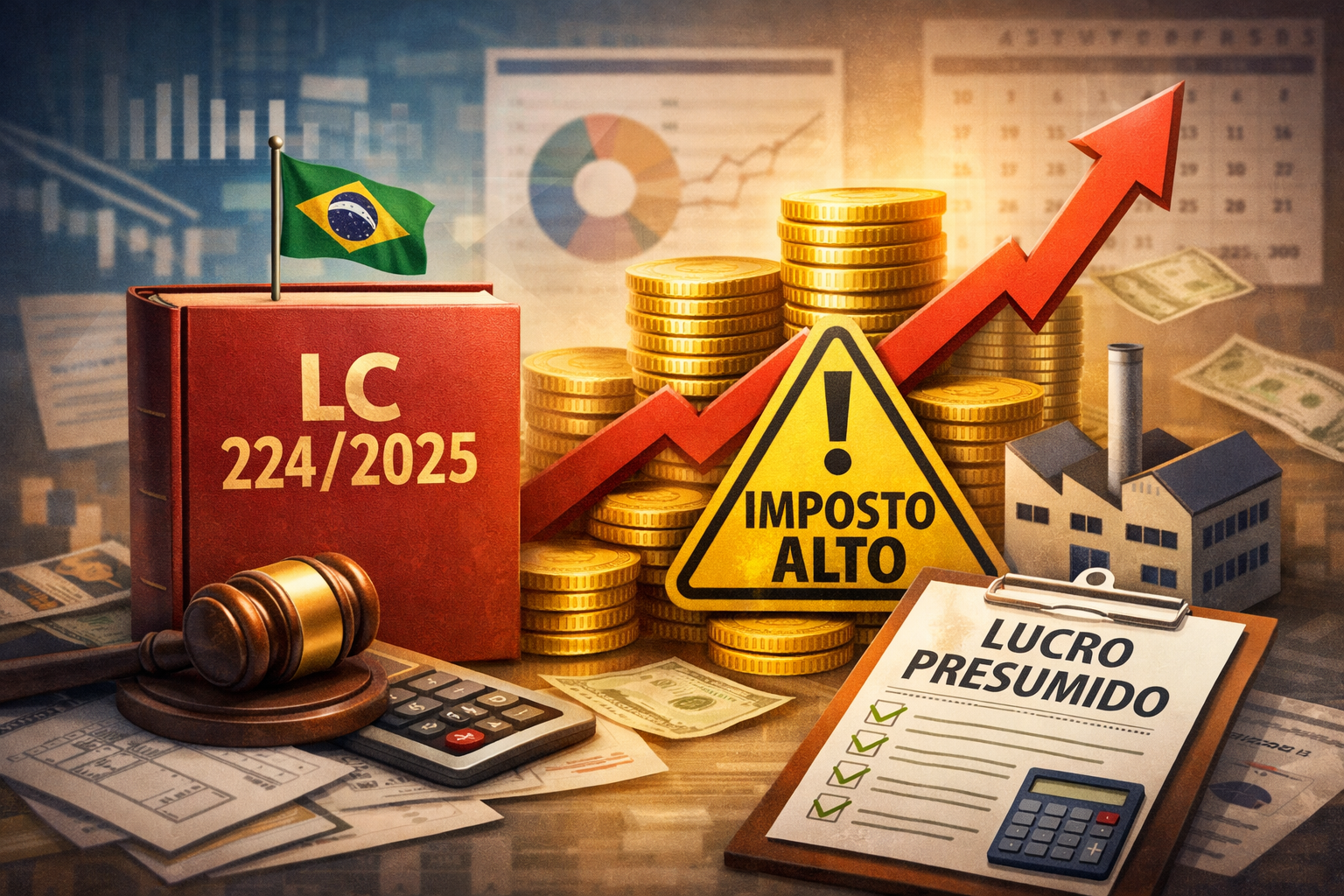 LC 224/2025: por que o lucro presumido pode ficar mais caro em 2026